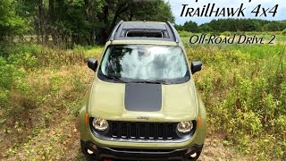 2016 Jeep RENEGADE Trailhawk  Drifty OffRoad Drive and 4Low Demo [upl. by Irim]