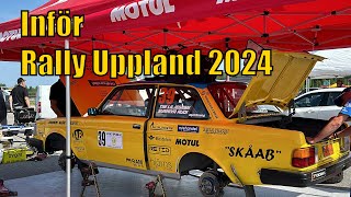 Rally Uppland Service park  fredag 2024 [upl. by Adiari]