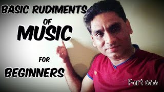 Basic Rudiments of Music Part 1 [upl. by Tori583]