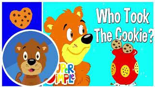 Who Took The Cookie  PUZZLE  Nursery Rhyme  Super Simple Songs  ACAPELLA [upl. by Nyladam]