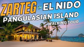 Walking Tour  Pangulasian Island  El Nido Resort  Beach Villa [upl. by Risser211]