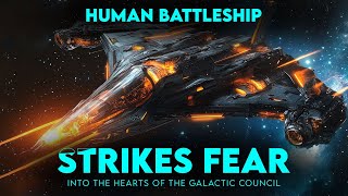 Human Battleship Strikes Fear Into the Heart of the Galactic Council  HFY  HFY Reddit Stories [upl. by Trout]