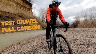 GRAVEL PARKPRE K1 FULL CARBON TEST E RECENSIONE [upl. by Nosnarb]