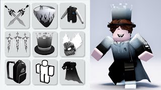 GET 10 NEW BLACK AND WHITE FREE ITEMS😱 ACTUALLY ALL STILL WORKS [upl. by Dowlen]