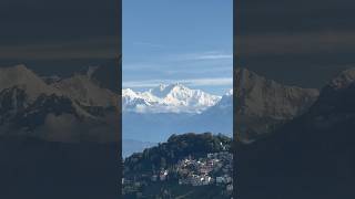 Kanchenjunga view from Darjeeling india westbengal kangchenjunga darjeeling mountains [upl. by Wanyen327]