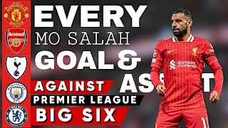 MoSalah Against EPL BIG 6 in Premier League [upl. by Vacuva]