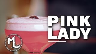 Pink Lady  Recette Cocktail [upl. by Packer116]