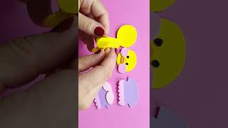 DIY  Cómo hacer un Topper de Lápiz de EVA Paper Duck [upl. by Aihsad]