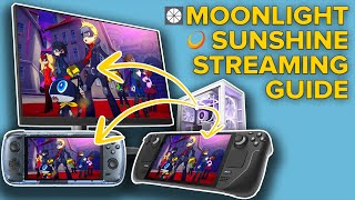 MoonlightSunshine Setup Guide  Odin 2 Steam Deck or Any Device [upl. by Berner]