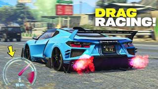 NEW Drag Racing Update in GTA 5 Online with MANUAL [upl. by Fini582]