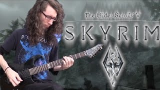 Skyrim Theme  The Song of the Dragonborn  Metal Cover  ToxicxEternity [upl. by Wilde586]