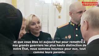 Vladimir Poutine annonce sa candidature pour 2024  Réaction de soutien dune mère russe [upl. by Nodearb]