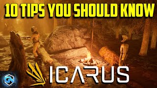 10 Icarus Tips You Should Know and Tricks to help you Survive Icarus Survival Guide [upl. by Daffy]