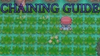 238  Pokeradar Chaining Guide  Full Shiny Starly Chain with Patch [upl. by Haden]