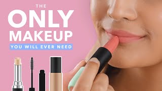 The Only Makeup Basics You Will Need  Basic Makeup Products For Beginners [upl. by Kcirddec759]