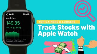 How to get stock updates in Apple watch [upl. by Htebyram]