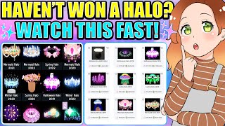 GET A HALO FOR FREE EASY Guide To Win Your First Halo In ROYALE HIGH [upl. by Harrietta527]