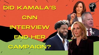 Kamala Harriss CAMPAIGN ENDING Interview Break Down [upl. by Nyrahs]