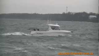 Bootscenter Kiel  Quicksilver Arvor 215  Fahrvideo [upl. by Abram98]