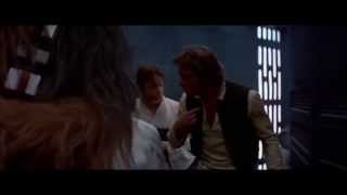 Funny moment with Han Solo and Chewbacca in A New Hope [upl. by Asiak]