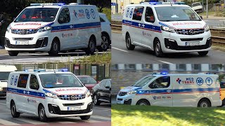 4x Alarmowo SK 377XH  Ambulans T Opel Vivaro  transport medyczny Med Trans [upl. by Schou]