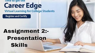 Assessment 2 presentation skills solution TCS IONcareer edge [upl. by Yuzik]