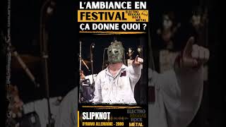 SLIPKNOT au DYNAMO FESTIVAL aux PaysBas cest comment lambiance [upl. by Anifares98]