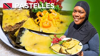 🇹🇹 Beef amp Chicken Pastelles by Rentens in Trinidad amp Tobago  Foodie Nation Feature [upl. by Helban743]