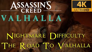 AC Valhalla  The Road to Valhalla  Nightmare Aesir difficulty playthrough [upl. by Ahseit]