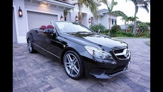 2014 Mercedes Benz E350 AMG Sport Convertible Review and Test Drive by Bill  Auto Europa Naples [upl. by Tabb]