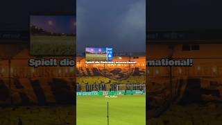 Eintracht Braunschweig international Fangesang Edit mit Text 🔵🟡 eintrachtbraunschweig [upl. by Eednahs]