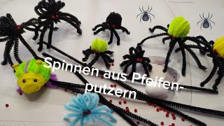 Spinnen 🕷aus🕷Pfeifenreinigern🕷trefft🕷Agathe 🕷und 🕷ihre 🕷Schwestern [upl. by Lletnahs722]