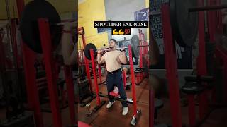 Shoulder exercise gym motivation  gym motivation gym virelvideo shortsfeed 💪💪 [upl. by Icam]