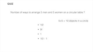 Circular Permutations Solution [upl. by Aryk295]