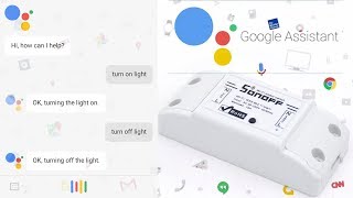 How to connect sonoff smart ewelink to google assistant [upl. by Lesly]