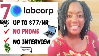 LabCorp is hiring Now Part amp Full Time WFH Jobs No Interview Needed [upl. by Meelak]