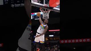 🤯 CRAZIEST 🤯 Anthony Edwards Dunk Compilation shorts [upl. by Neysa653]