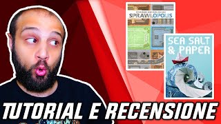 Tutorial e Recensione SPRAWLOPOLIS e SEA SALT amp PAPER  Momento Grindhouse [upl. by Regazzi613]