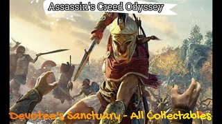 Devotees Sanctuary  Southern Sporades  All Collectables  Assassins Creed® Odyssey  Walkthrough [upl. by Prinz]