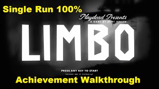 Limbo  100 Achievement Walkthrough and Long Play [upl. by Seraphine]