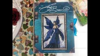 The Amy Brown Faery Wisdom Deck  Flip Through [upl. by Dnomzed212]