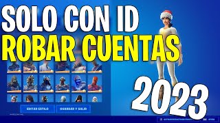 💎 CÓMO ROBAR CUENTAS EN FORTNITE SOLO CON EL ID ¡NO BAN😱 2024💎 CAPITULO 5 [upl. by Dickson]