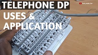 Telephone Distribution point  DP uses and applications [upl. by Suiradal600]