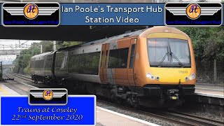 Trains at Coseley station 22nd September 2020 [upl. by Nosiaj]