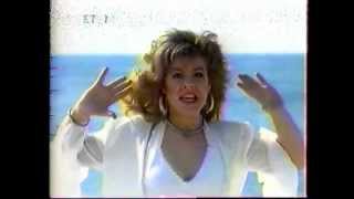 Angeliki Mpazigou  Ora X ERT Ellinikos Telikos Eurovision 1990 [upl. by Ghassan]