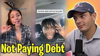 People REFUSE to Pay Off Their DEBT in 2025 [upl. by Odlaner]