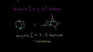 Bicyclic compounds  Alkanes cycloalkanes and functional groups  Organic chemistry  Khan Academy [upl. by Eelhsa129]