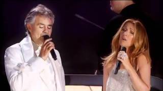 Andrea Bocelli amp Celine Dion  The Prayer Official Live Video [upl. by Oinigih]