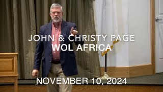 John amp Christy Page WOL AFRICA [upl. by Ring665]