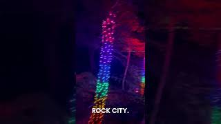 Rock City Enchanted Garden of Lights 🎄🌟 tennessee shorts [upl. by Germayne]